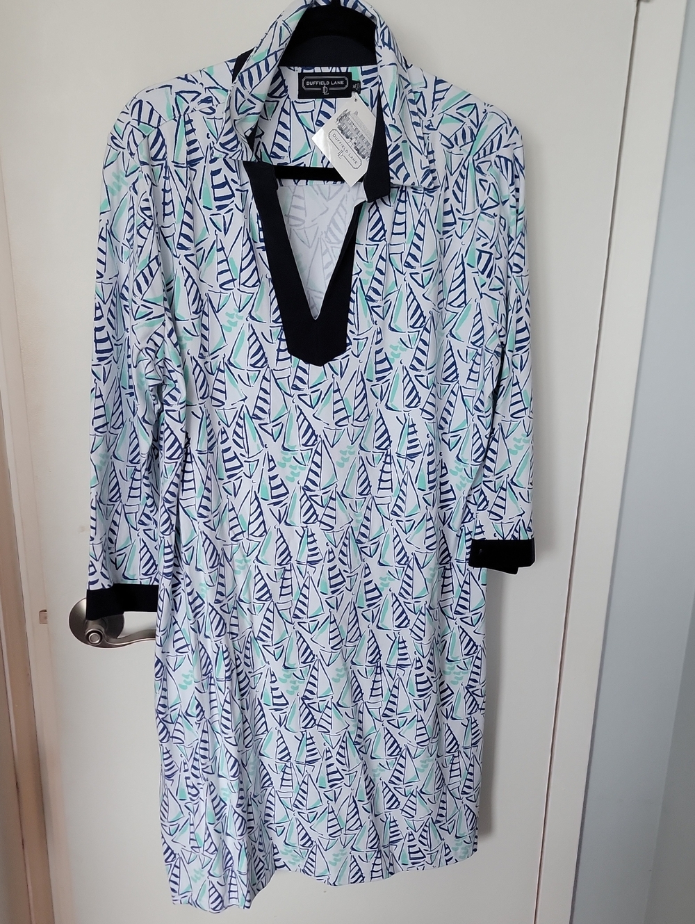 Sailboat Pattern Tunic